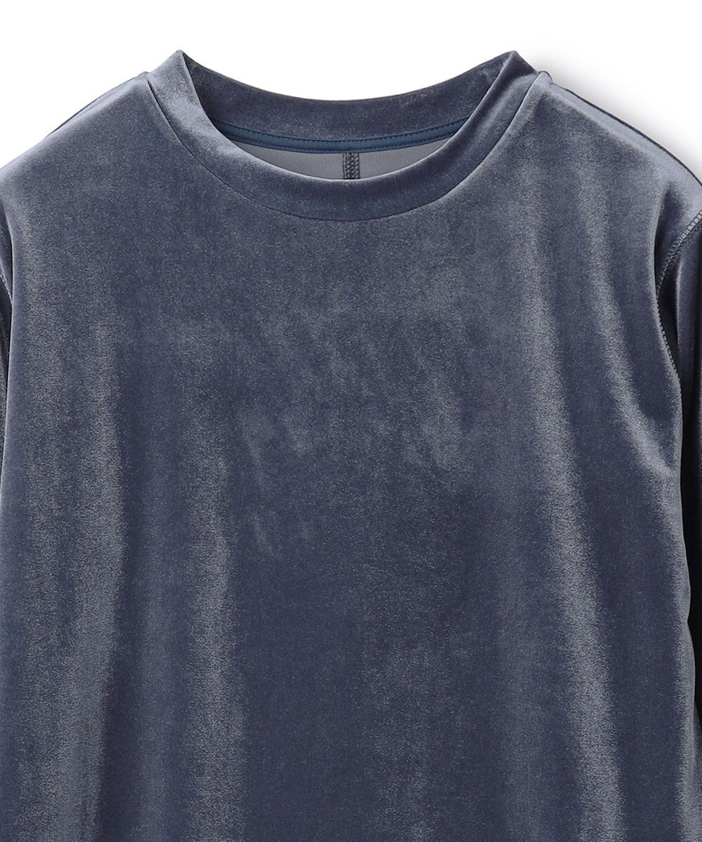 UNFILO ストレッチ ベロアロンT 