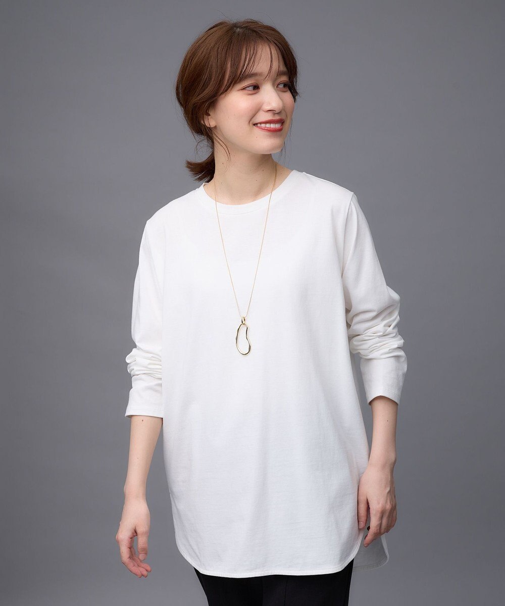 ANY ロングスリーブ テールＴシャツ 