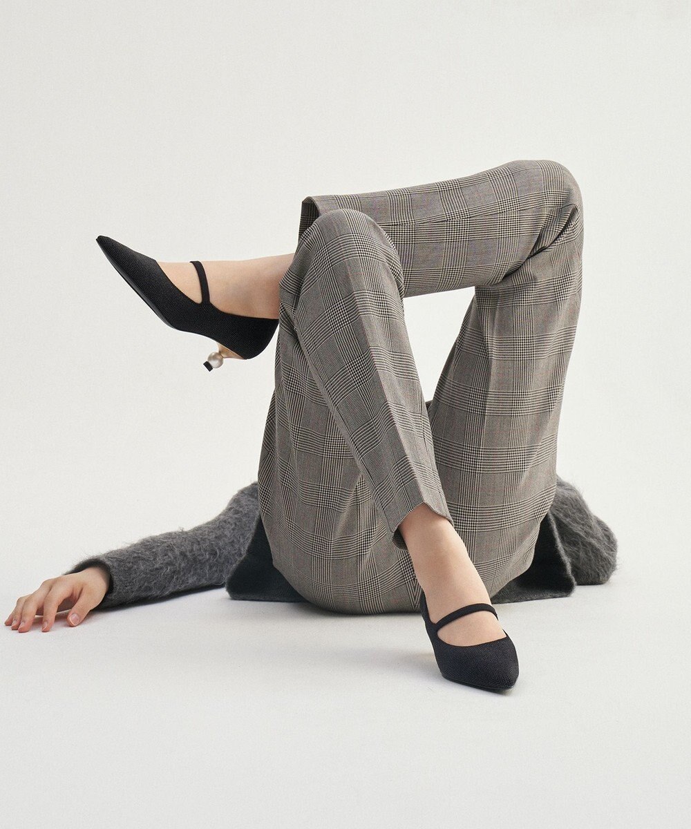 steppi 【洗える/撥水】パールヒール パンプス 