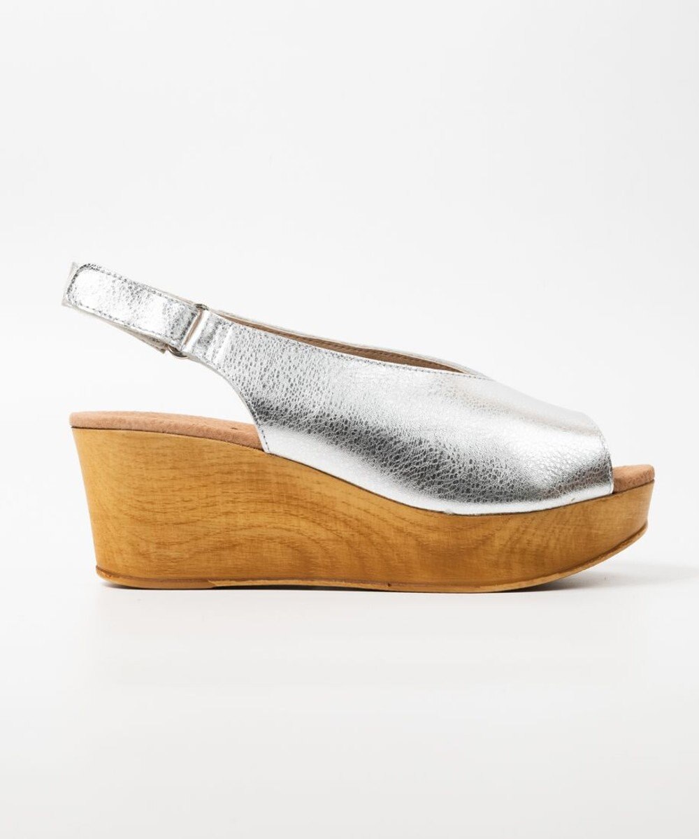 BONTRE 【BONTRE/ボントレ】ウッド調ウェッジサンダル/90502-RS 