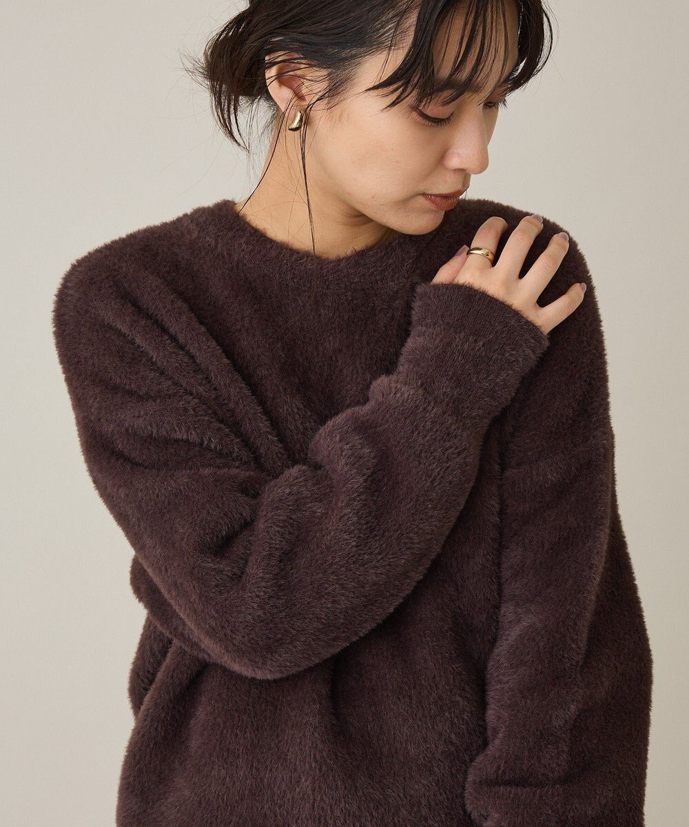 CRAFT STANDARD BOUTIQUE ファーライクニットチュニック 