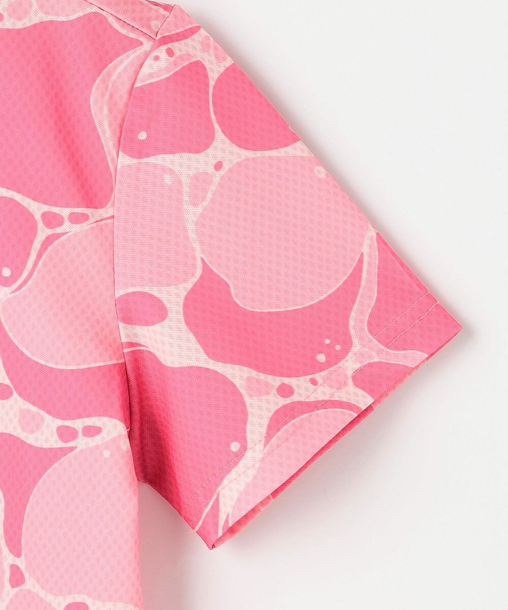 PW CIRCULUS 【MEN】WATER SURFACE プリントモックネックT ゴルフウェア レディース 