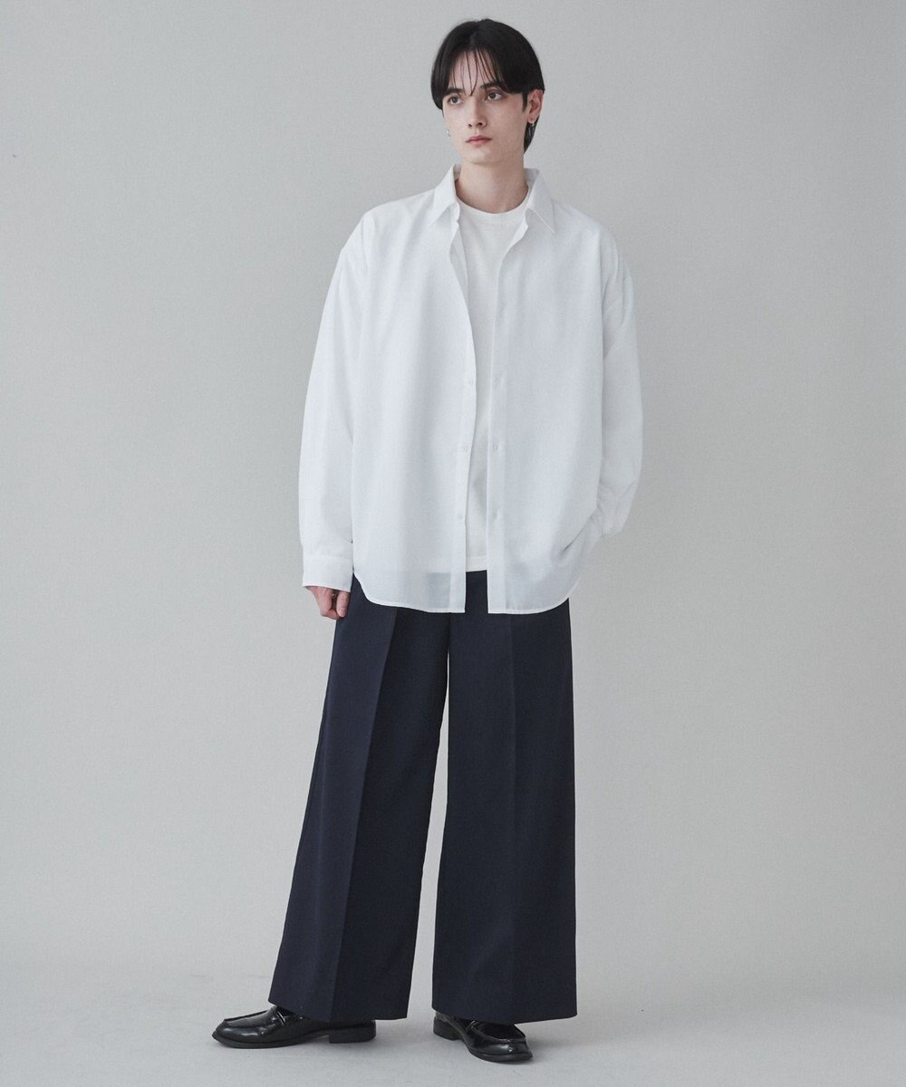 WEGO 【ユニセックス着用ITEM】ワイドストレートスラックス 