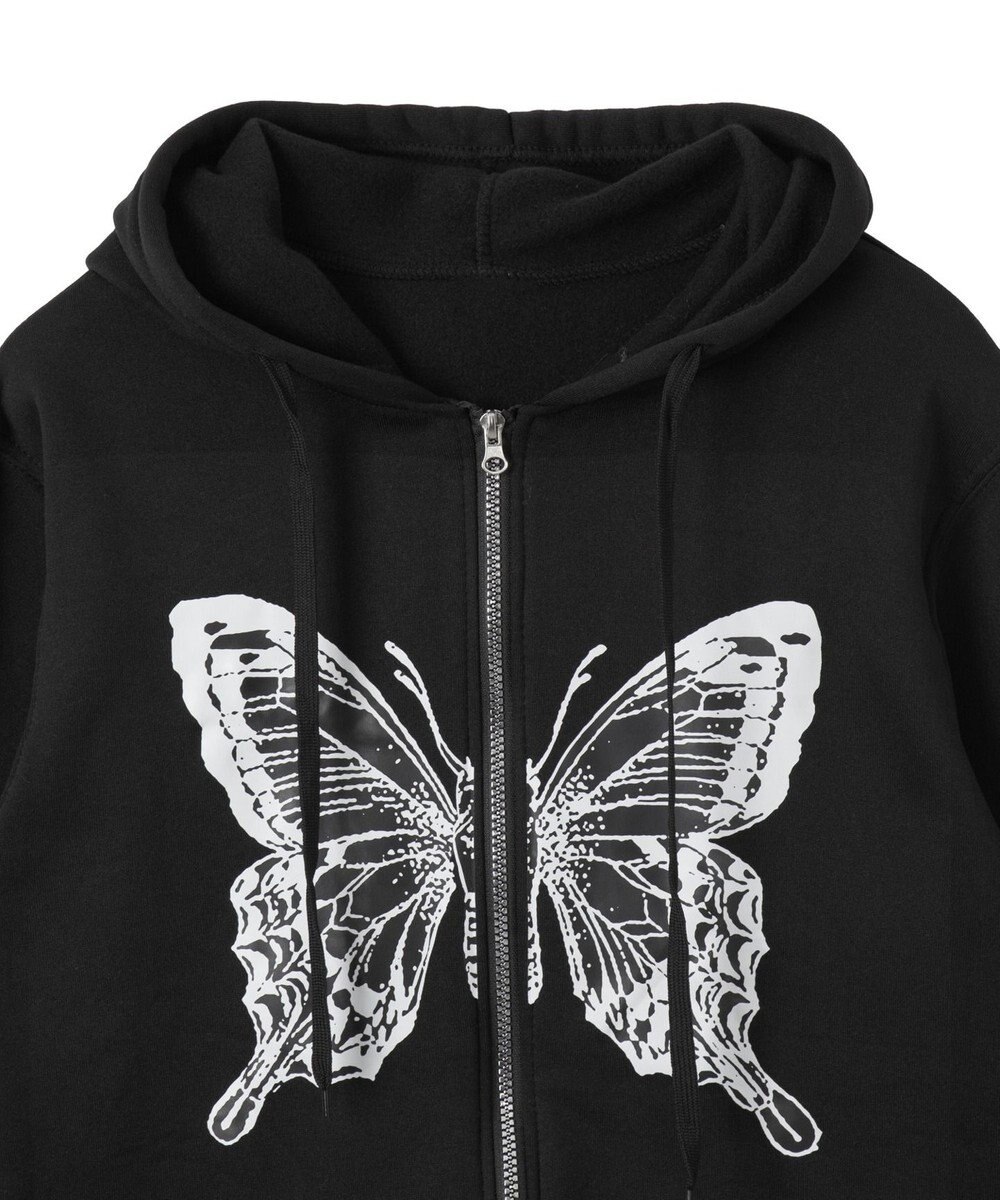 WEGO バタフライBIGZIPパーカー 