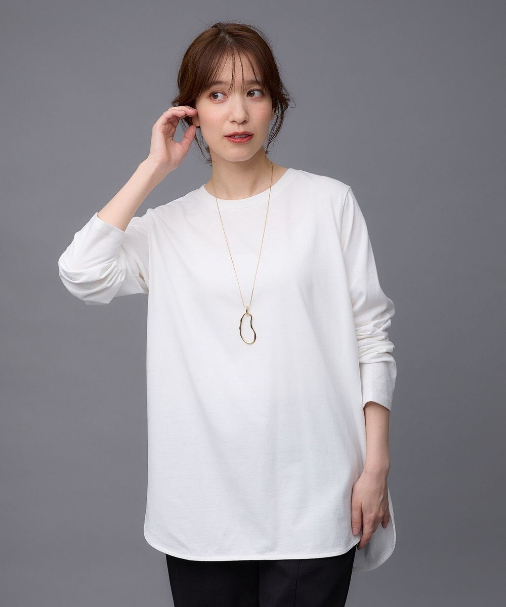 ANY ロングスリーブ テールＴシャツ 