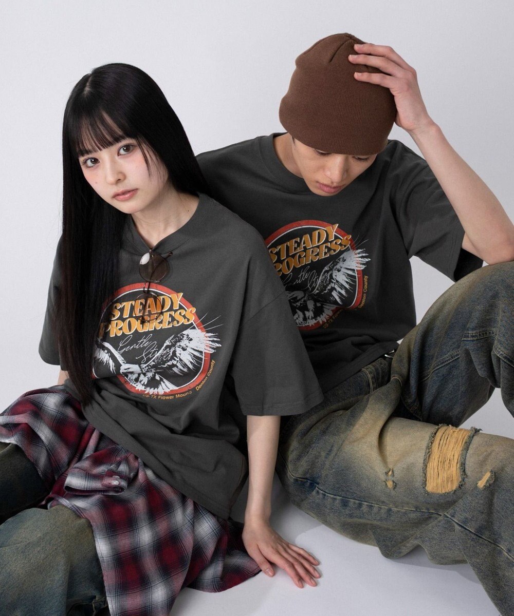 WEGO 【ユニセックス着用ITEM/SMLサイズ展開】アソートグラフィックBIG　T2（SS） 