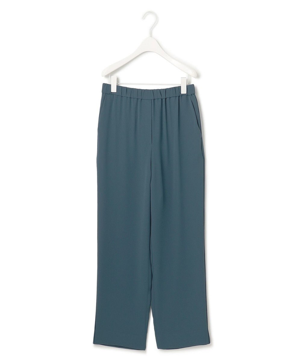 ICB L 【WEB限定カラーあり・洗える】 ライトダブルクロス ストレートパンツ 