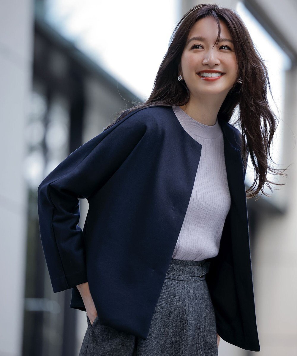 ANY SIS 【CICA加工】ケーブルポイント ニット 