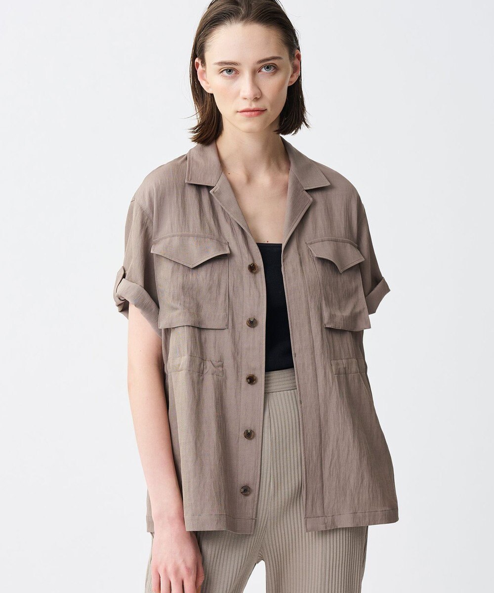 uncrave ドレープツイル ミリタリー ジャケット 