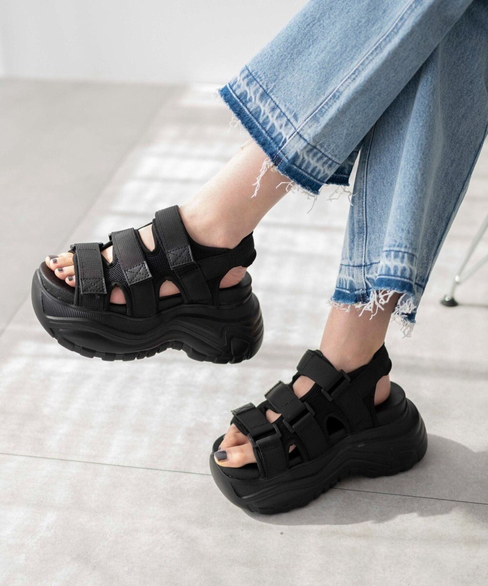 WEGO ボリュームスニーカースポーツサンダル 