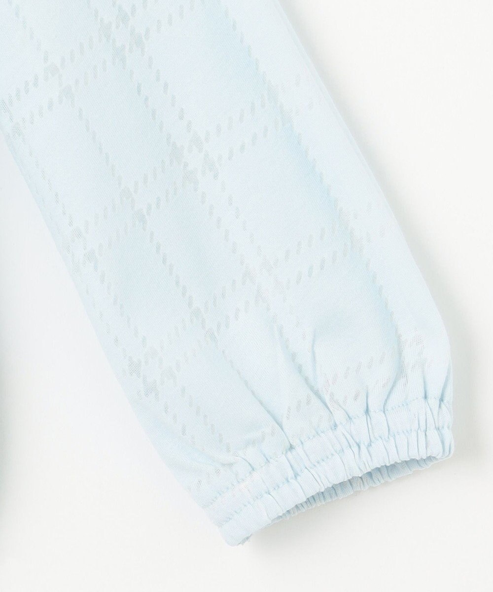 組曲 KIDS 【110-140㎝】【UVケア】オパールチェック パーカー 