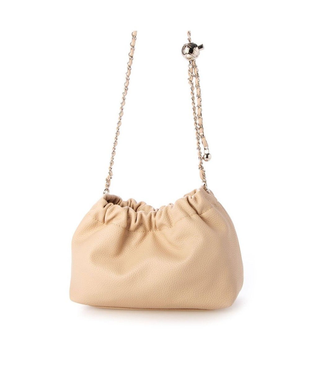 UNBILLION カシュカシュ cachecache / 口元ギャザーチェーンショルダー 