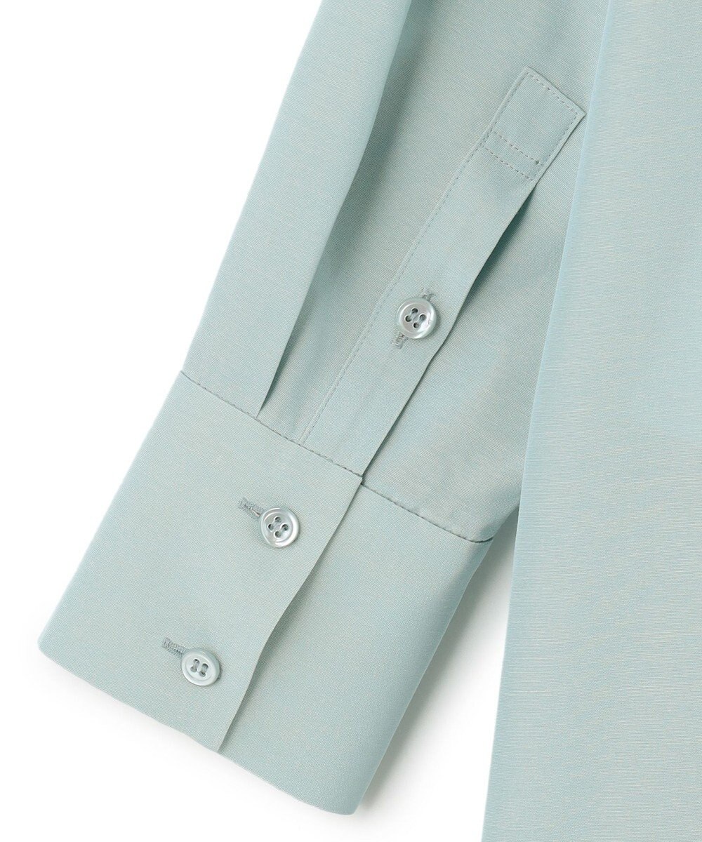 ICB 【WEB限定】 アセテートレーヨン ロングシャツ 