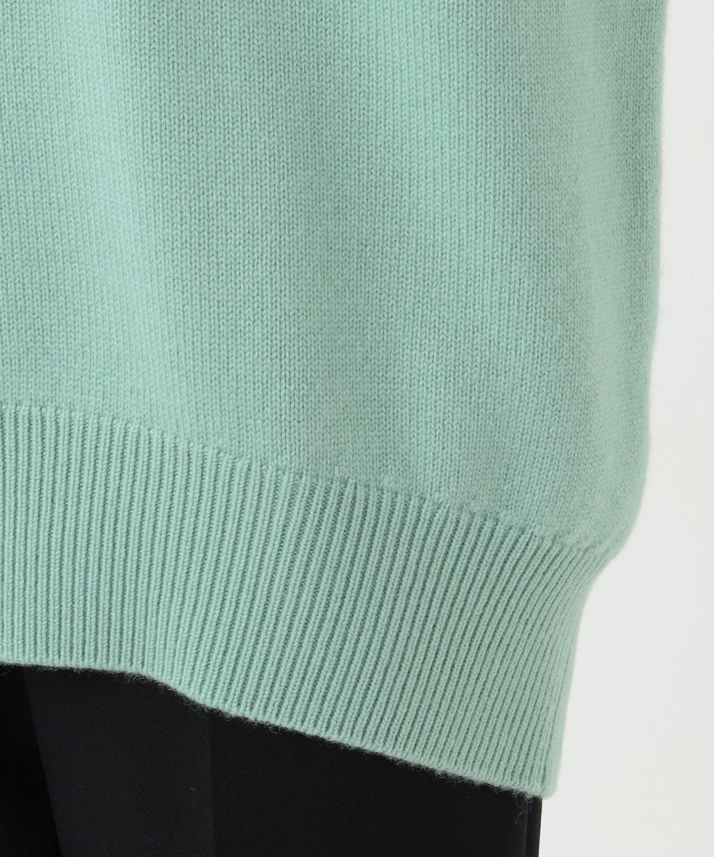 23区 【R(アール)】カシミヤブレンド ロールネックニット 