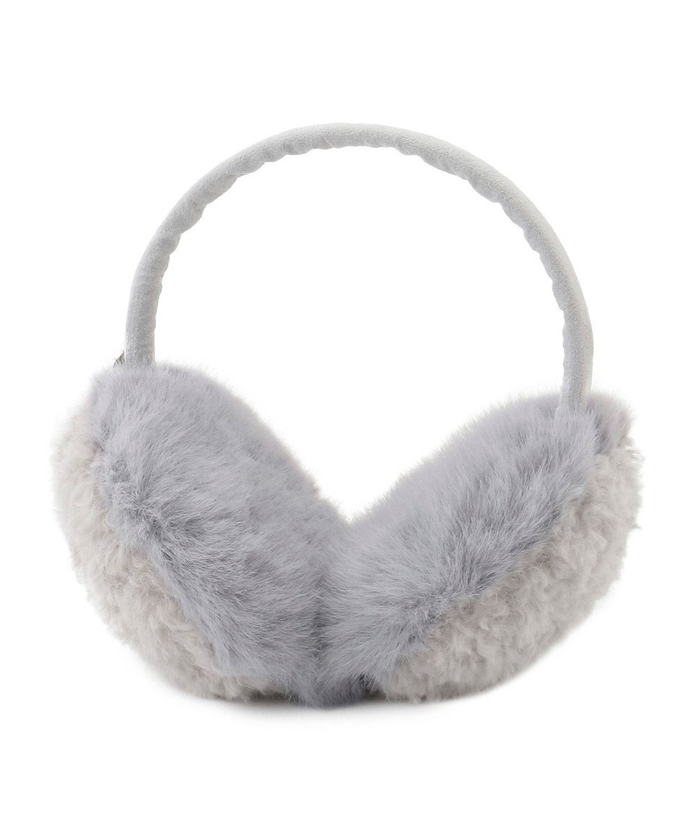 MOONBAT FURLA(フルラ)ファーMix コンパクト イヤマフ 無地 