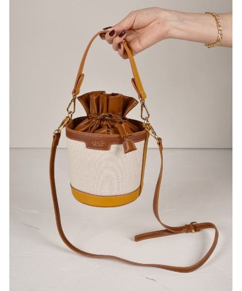 LA BAGAGERIE 【MONICA】パールバケットバッグ 