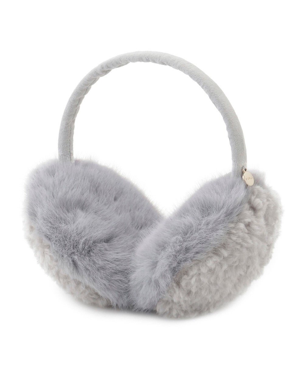 MOONBAT FURLA(フルラ)ファーMix コンパクト イヤマフ 無地 