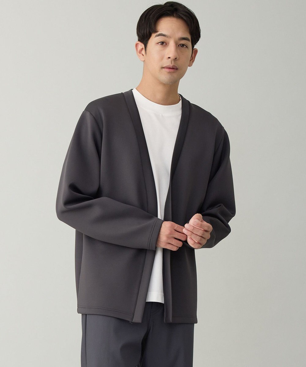 UNFILO MENS BEAUTY FORM JERSEY 着流しカーディガン 