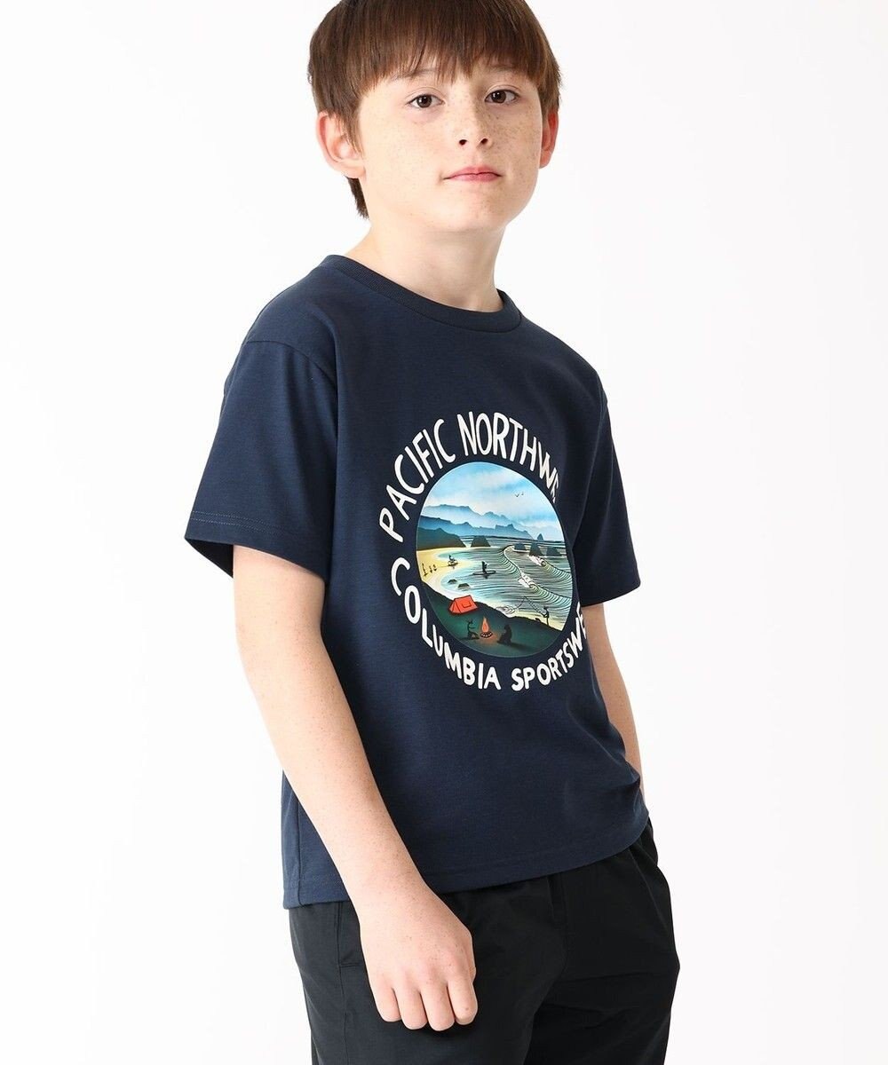 Columbia Columbia/ 【KIDS】ユースレイクトゥアベニューグラフィックショートスリーブTシャツ /コロンビア 