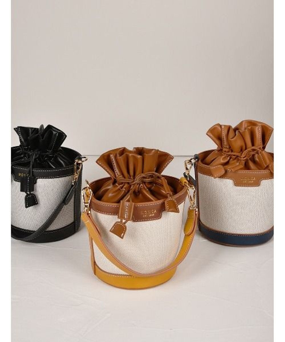 LA BAGAGERIE 【MONICA】パールバケットバッグ 