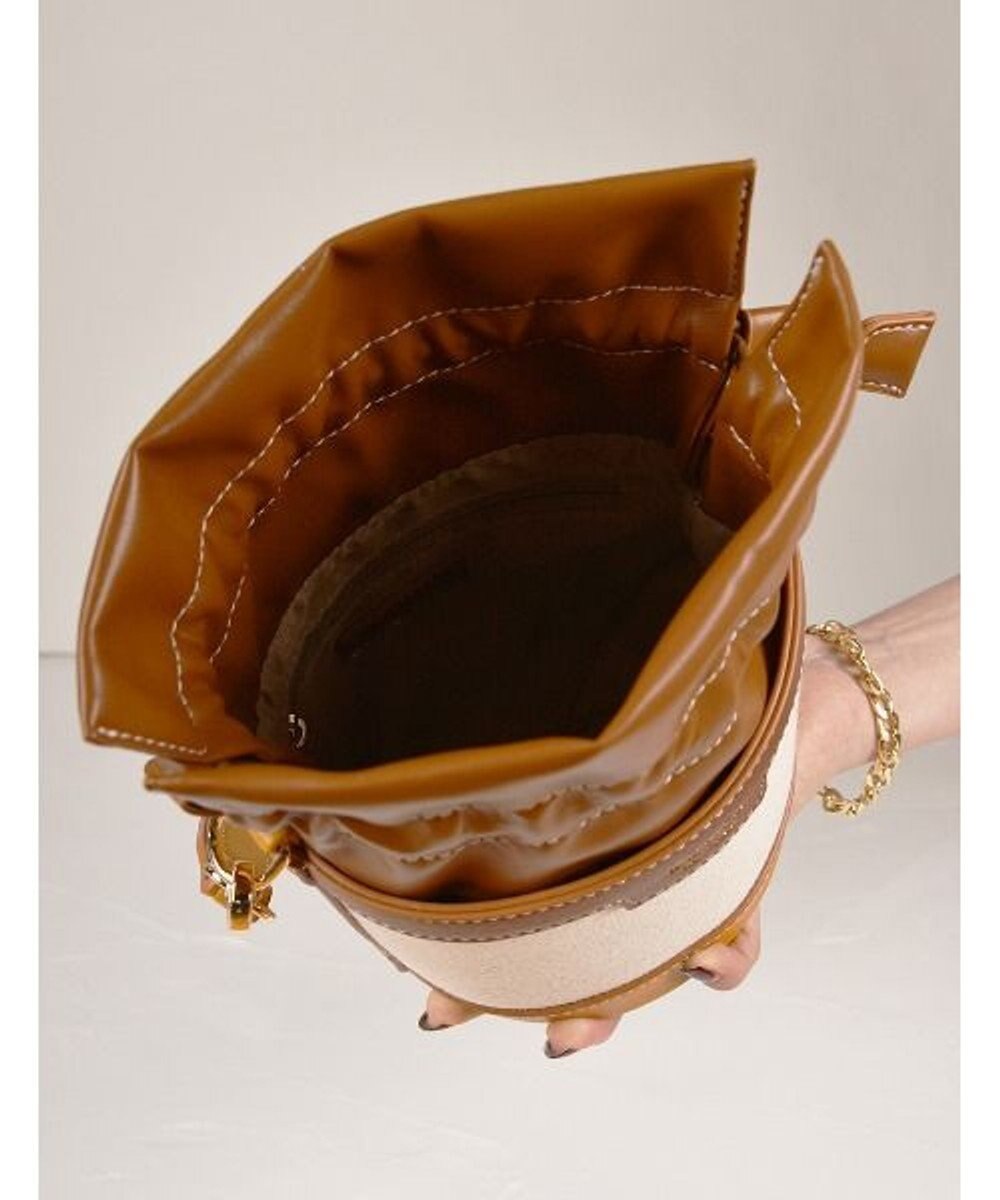 LA BAGAGERIE 【MONICA】パールバケットバッグ 