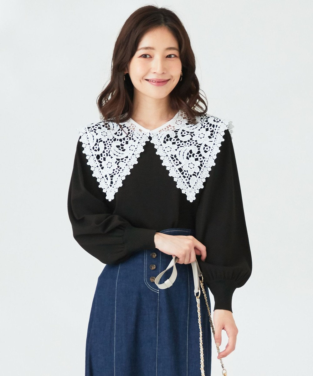 2way レース襟付き ニット Any Sis ファッション通販 公式通販 オンワード クローゼット 2way レース襟付き ニット Any Sis ファッション通販 公式通販 オンワード クローゼット