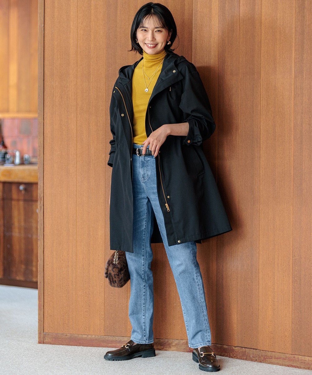 23区 L 【撥水加工/洗える】ライナー付き マルチウェイアウター 