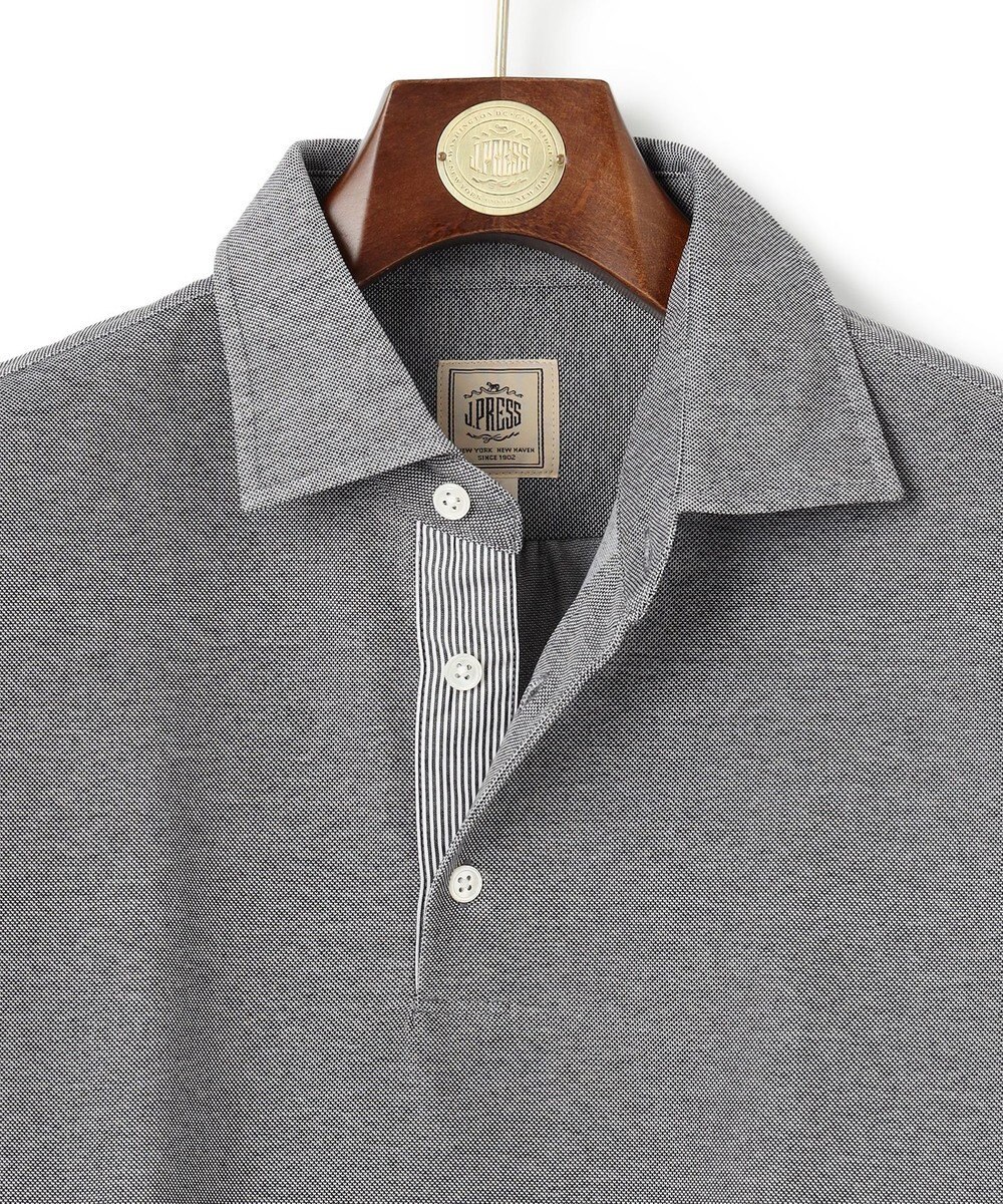 J.PRESS MEN 【ビジネス対応 / 吸水速乾】カノコインレイ ポロシャツ 