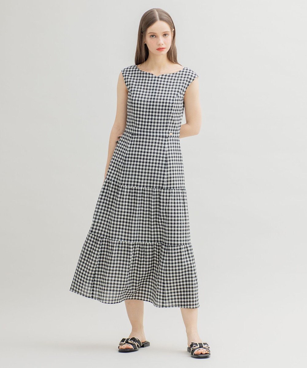 TOCCA 【洗える】MELODY ロング丈ドレス 