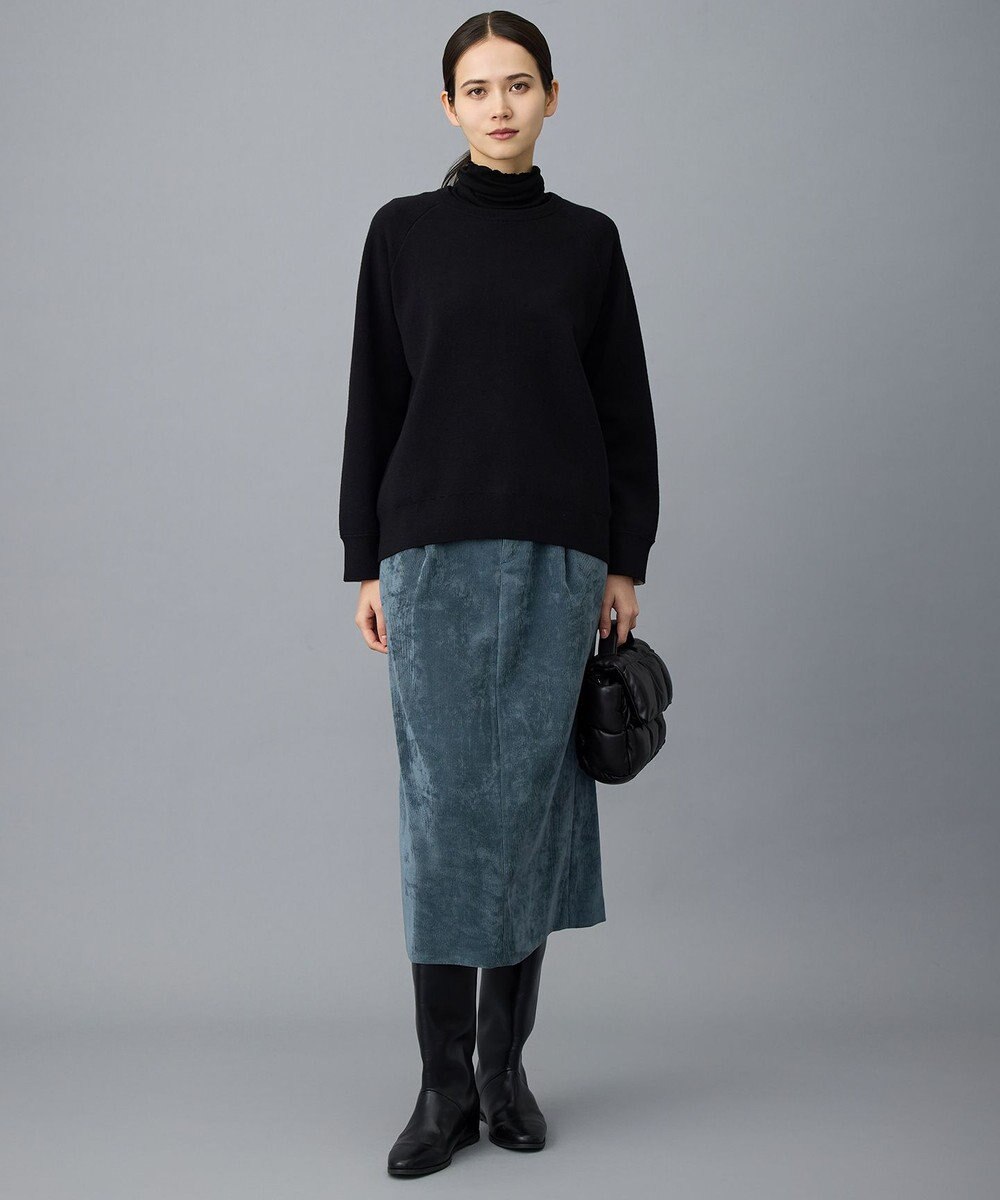 自由区 L 【17号サイズまで展開・SHIHOさん着用】ソフトコーデュロイ スカート 