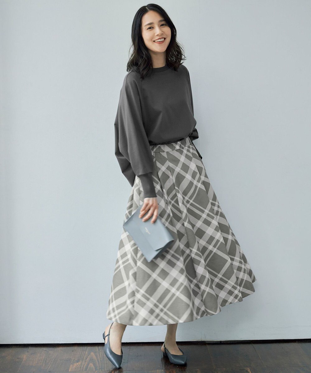 自由区 L 【セットアップ対応・洗える】エアーポンチ カットソー 