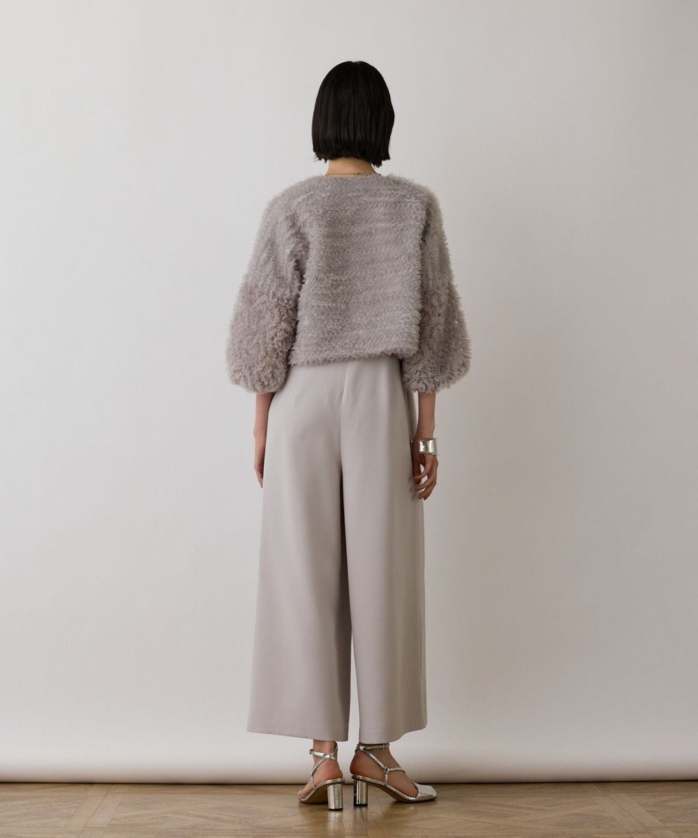 GRACE CONTINENTAL フラワーチュール刺繍ブルゾン 