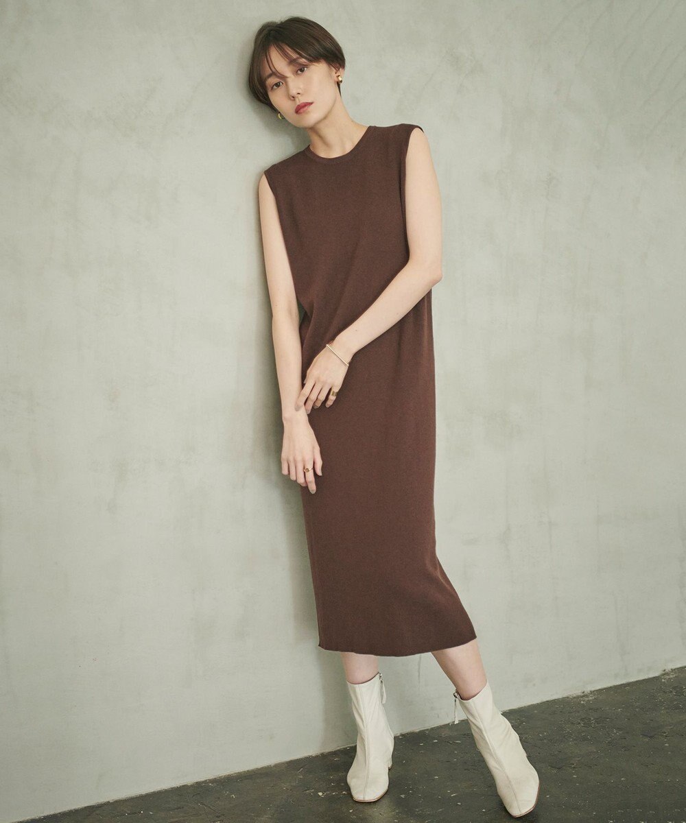 #Newans 【洗える】コットンウールニットセットアップ 