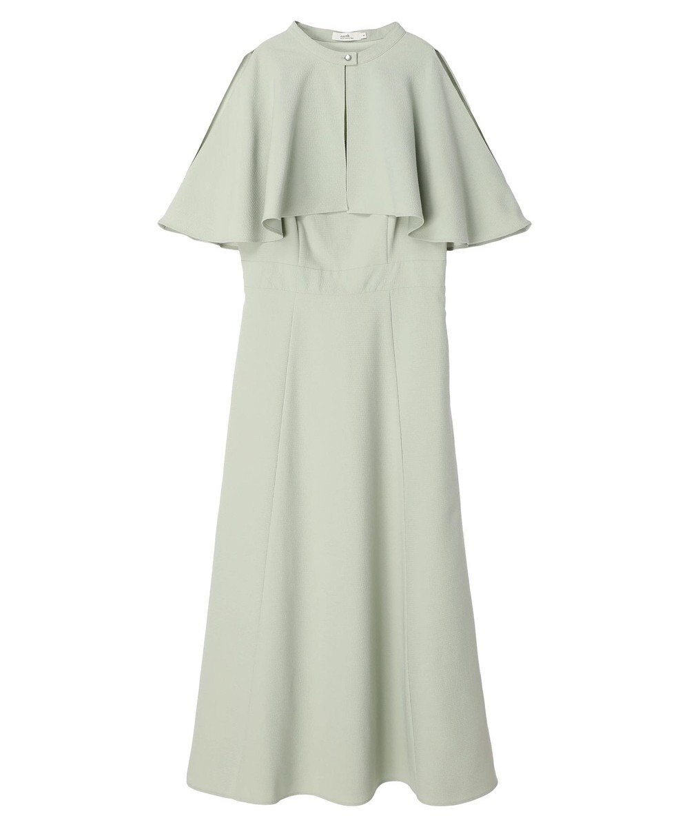 earth music&ecology ＳＥＴ２点ケープ＋キャミワンピース 