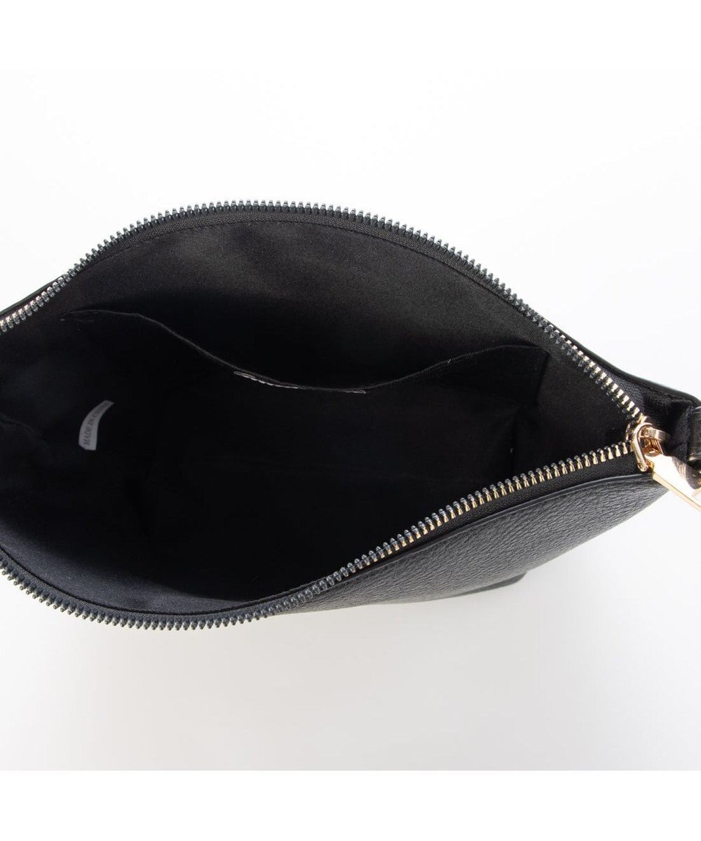 UNBILLION カシュカシュ cachecache / フェイクレザーショルダーバッグ付雑材風トート 