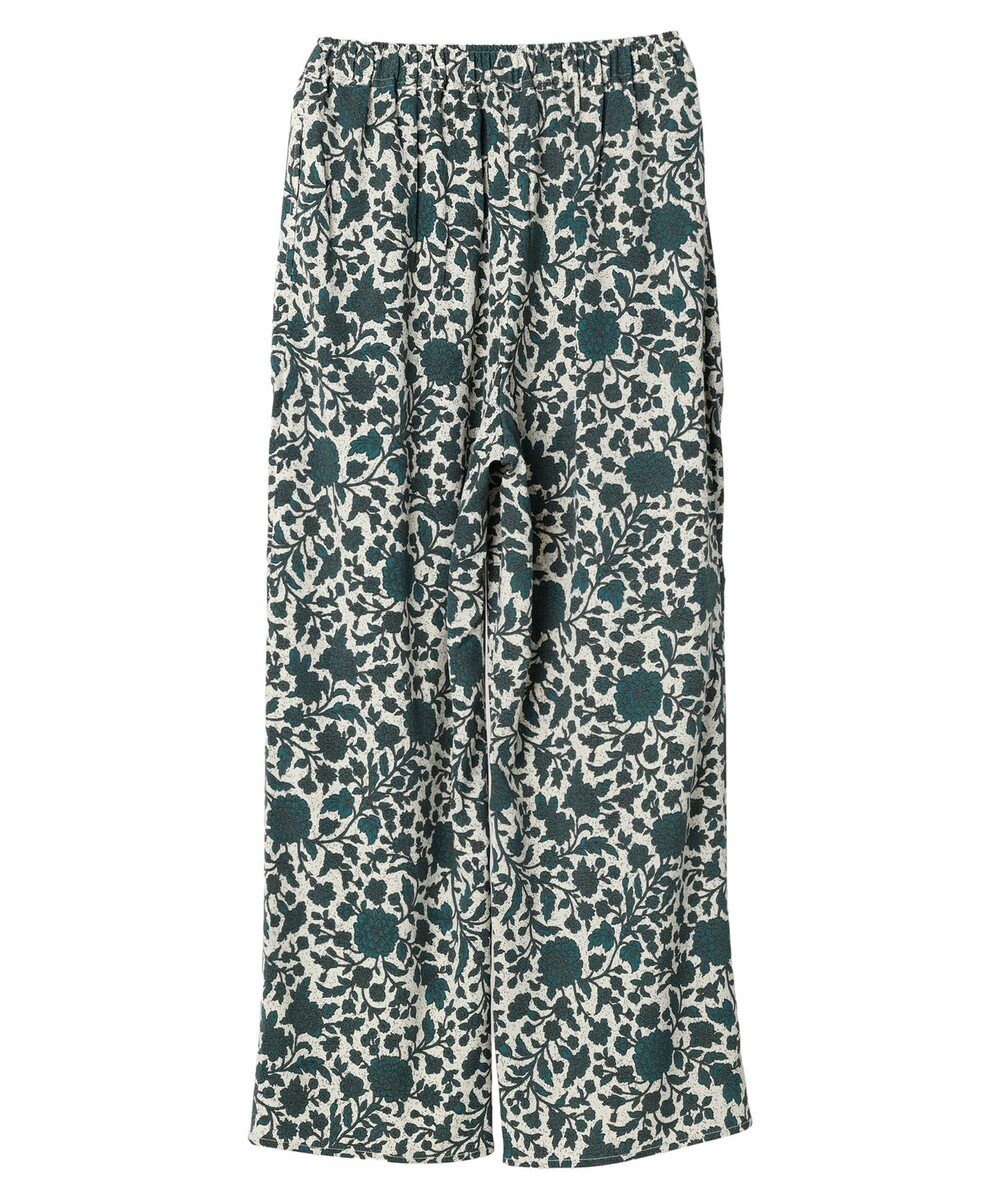 Green Parks ボタニカル柄イージーパンツ 