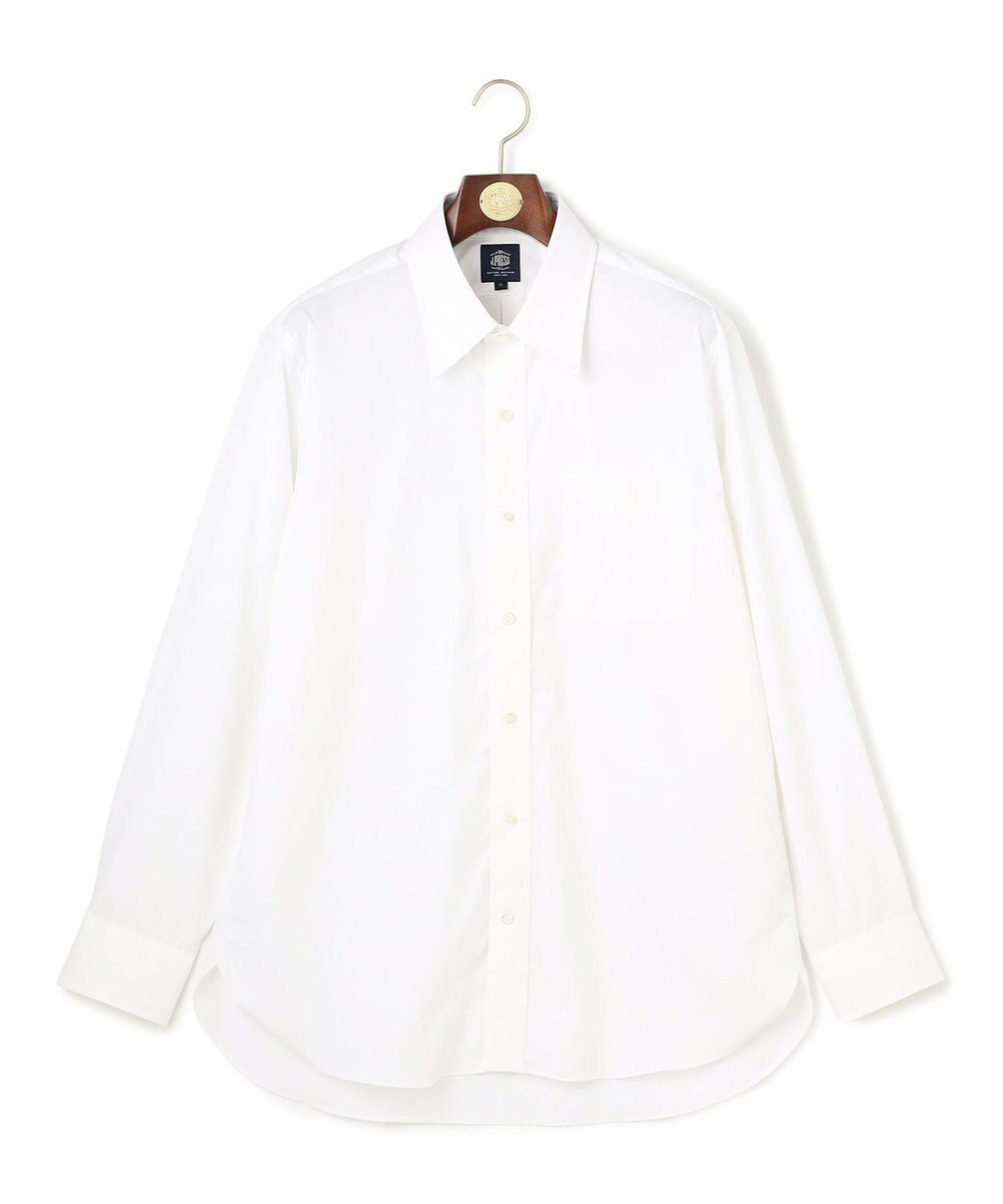 J.PRESS MEN 【KING SIZE】【PREMIUM PLEATS / 形態安定】ピンオックス ドレスシャツ / レギュラー 