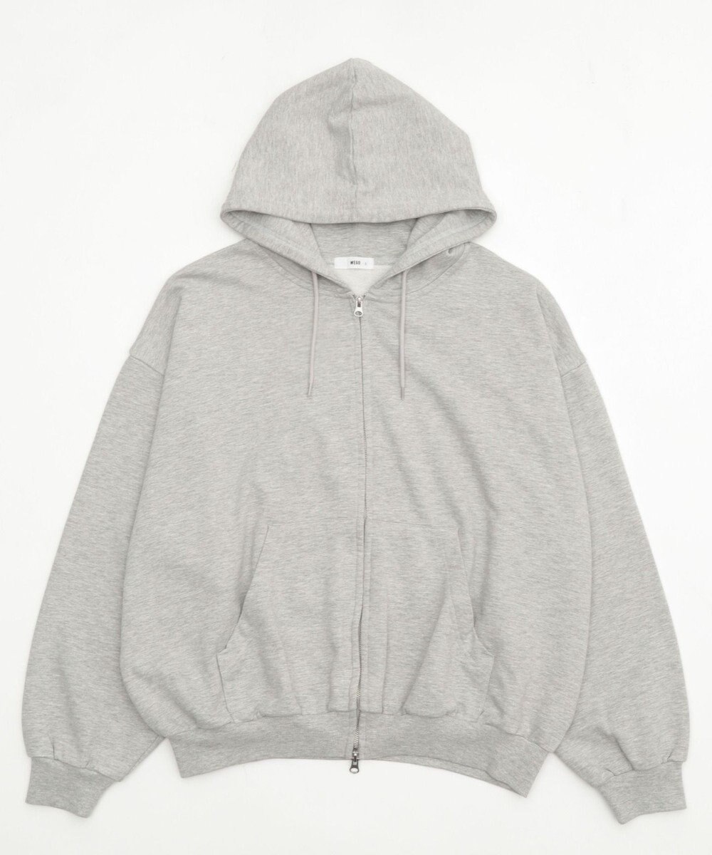 WEGO 【ユニセックス着用ITEM/MLサイズ展開】バルーンBIGダブルZIPパーカー 