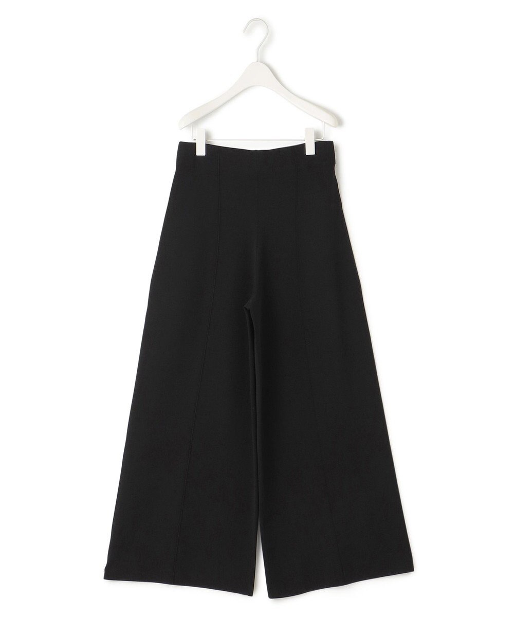 ICB L 【洗える】ハイゲージスムース ワイドパンツ 