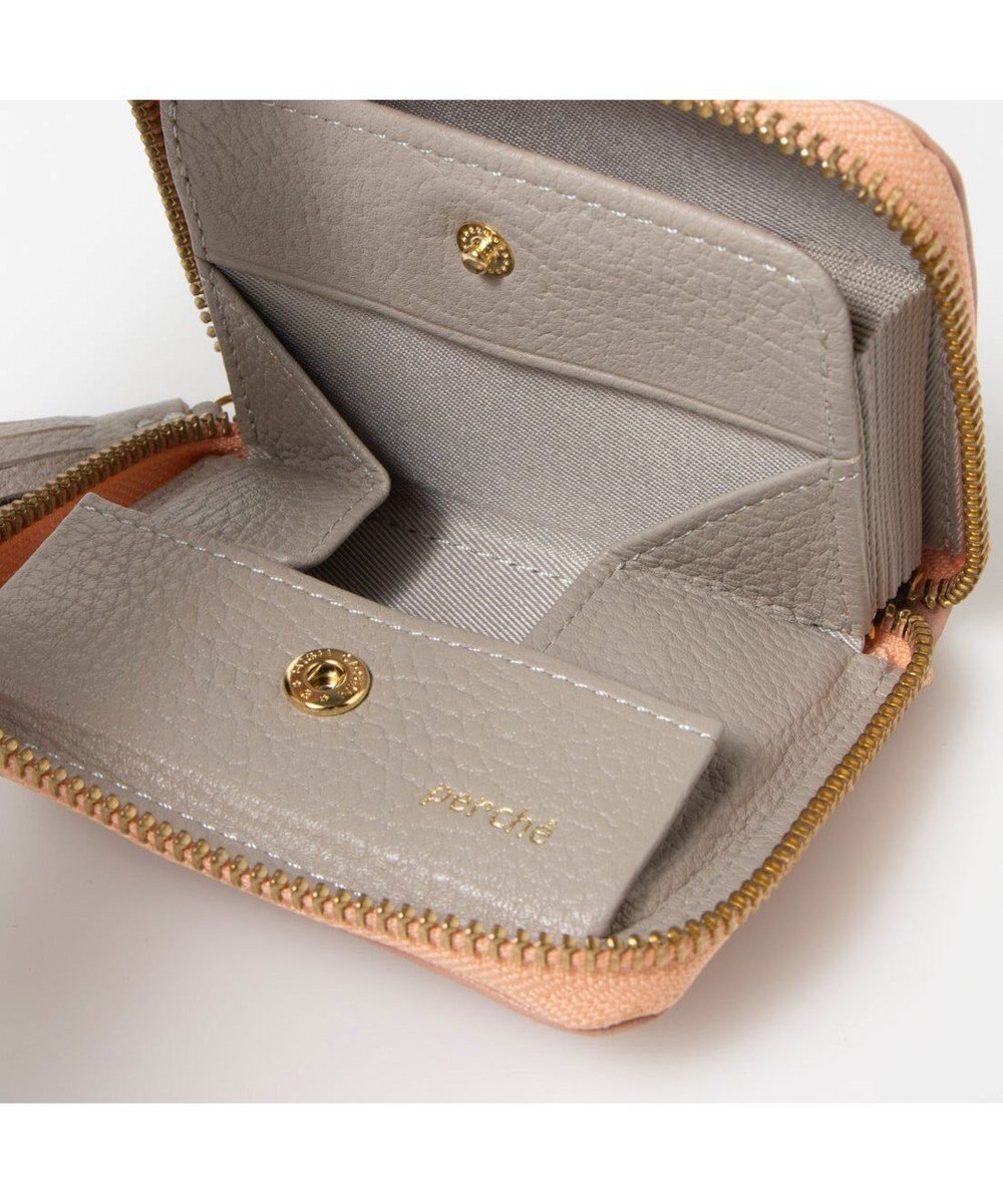 UNBILLION ペルケ perche / カラーコンビジャバラ・カードウォレット 