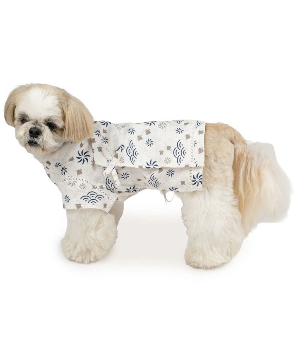 PET PARADISE ペットパラダイス 甚平 《ちどり柄》 小型犬 