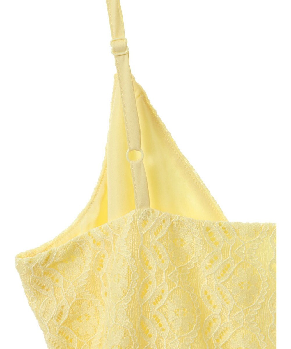 earth music&ecology フラワーレースキャミワンピース 