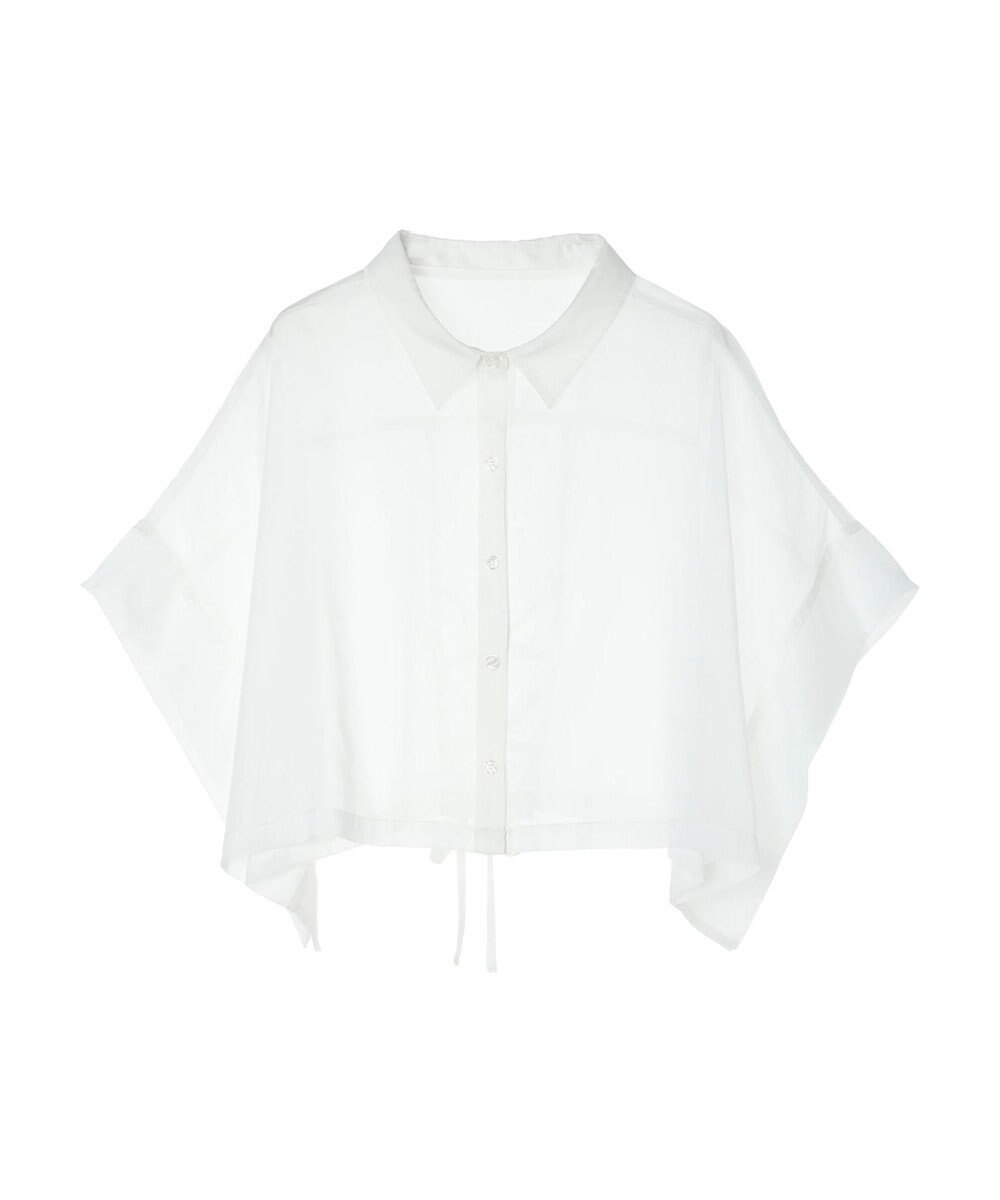 Green Parks ＥＧＯＩＳＴ　短丈シアーシャツ 