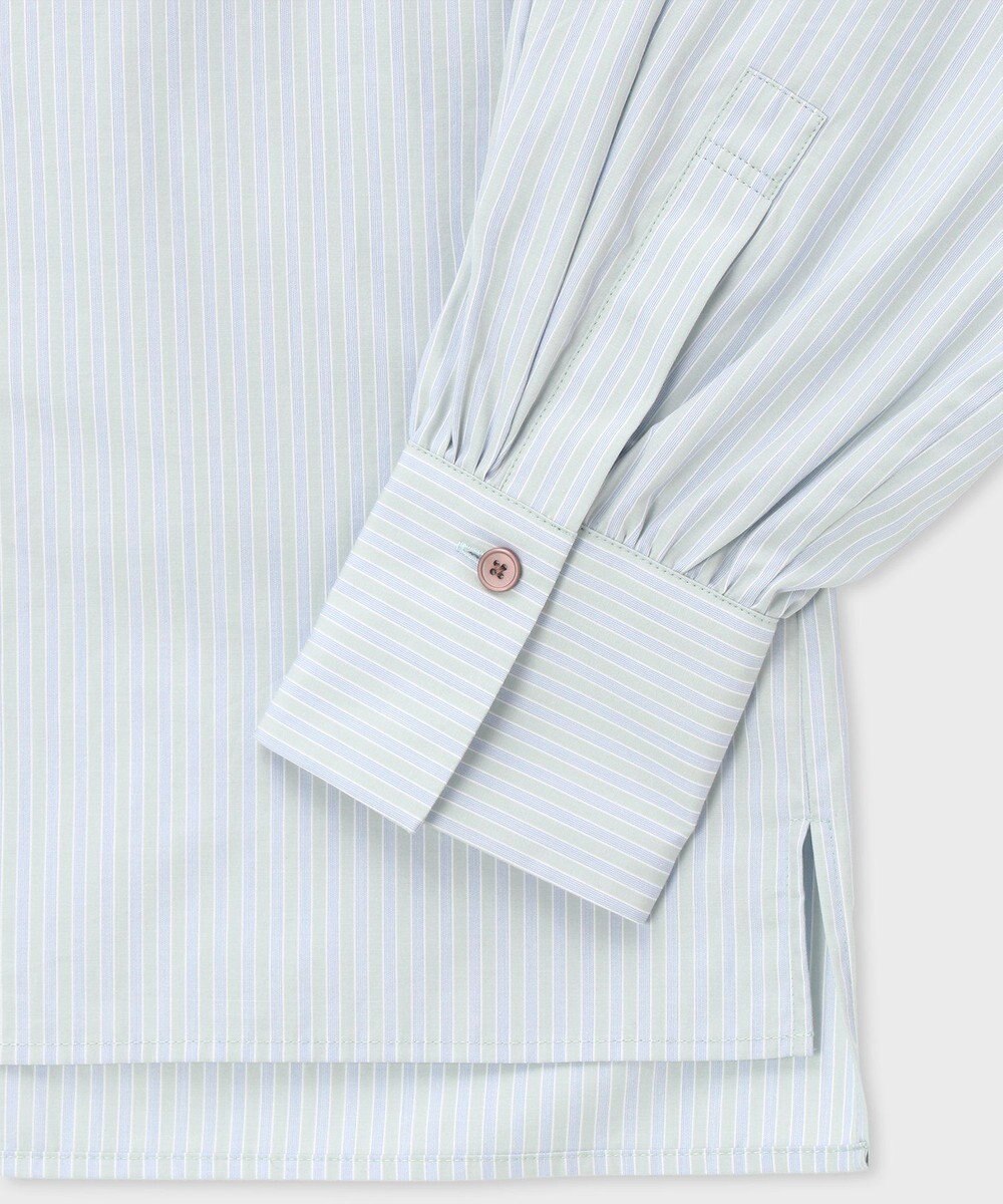 Paul Smith ラッキーチャームボタン ストライプ シャツ 