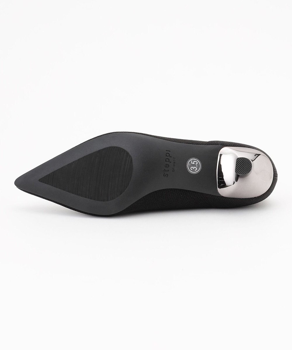 steppi 【洗える/撥水】ヒール ポインテッド パンプス 