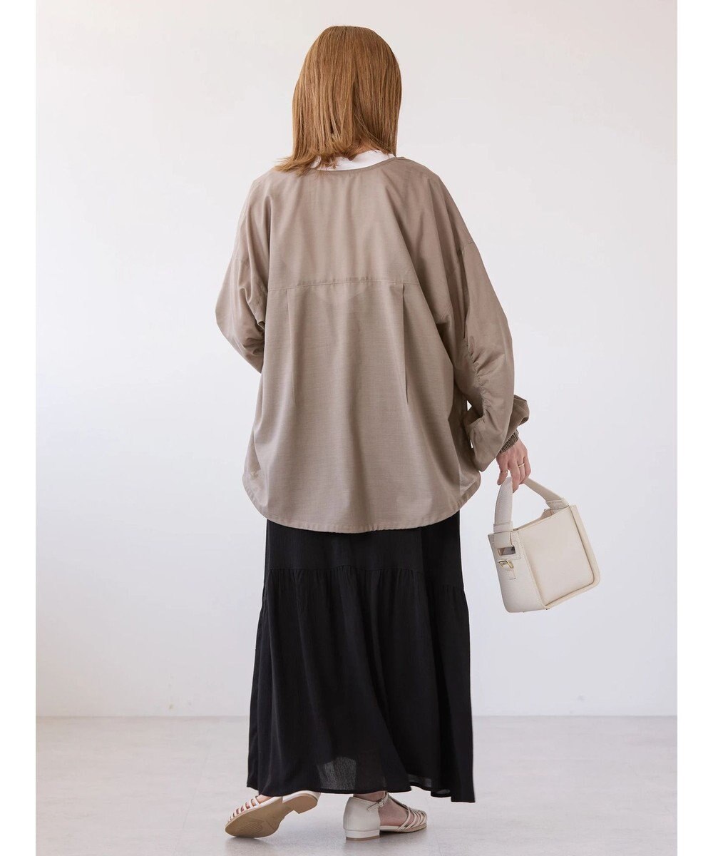 AMERICAN HOLIC イージーケア＋接触冷感　シアーブルゾン 