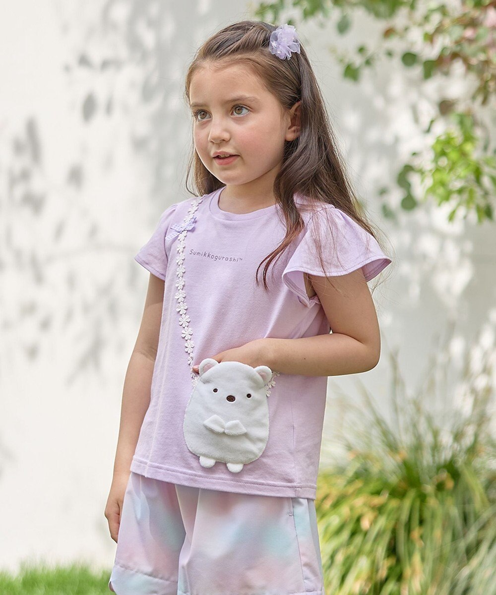 ANY KIDS 【WEB限定/すみっコぐらし】ポシェットTシャツ 