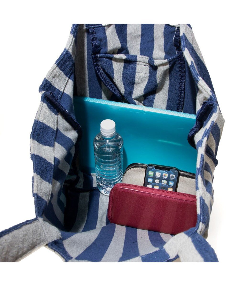 UNBILLION VERYコラボ カシュカシュ cachecache / リングカラビナ付パイルトート 