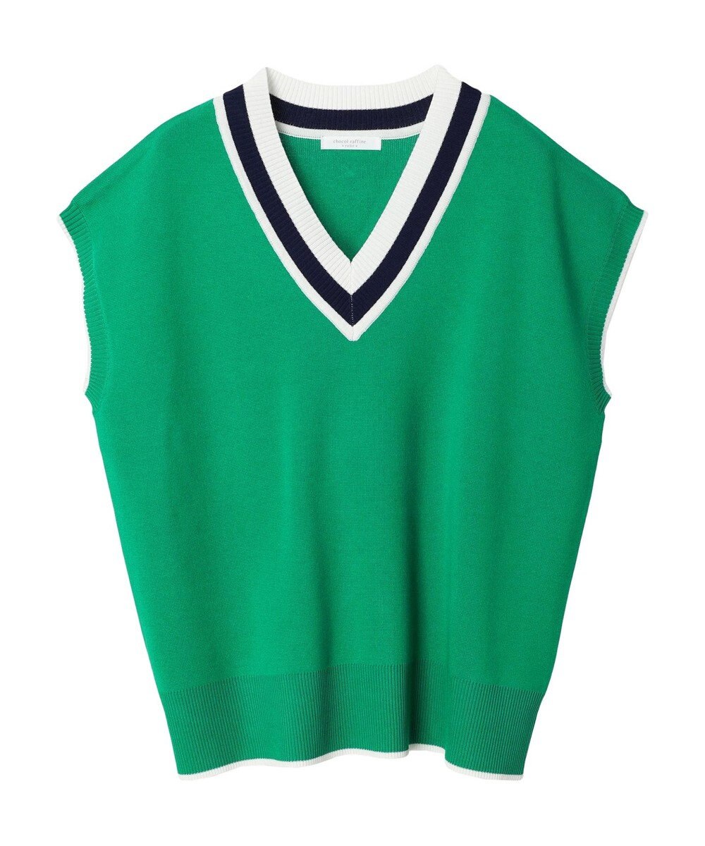 Green Parks チルデンニットベスト 