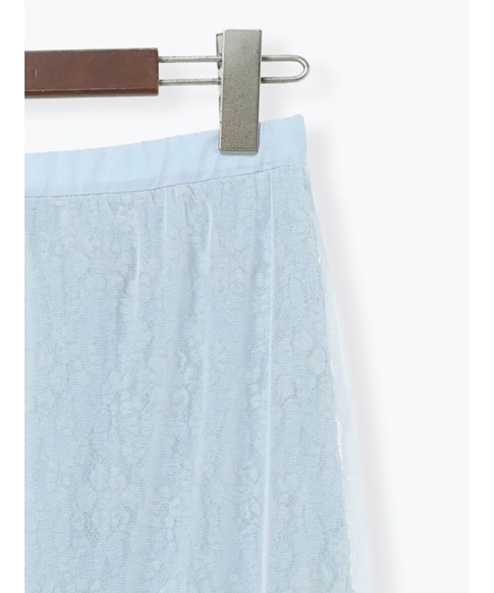 Te chichi レース×チュールレイヤードスカート 